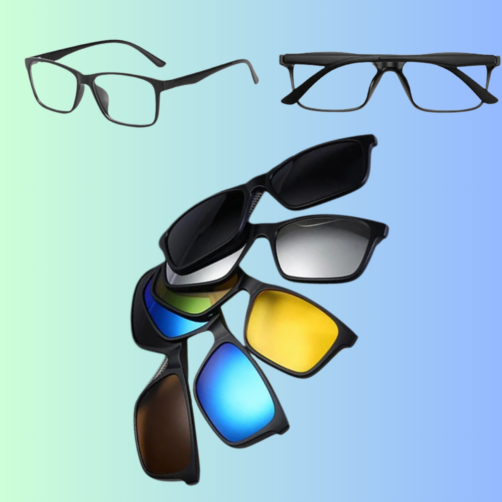 LUNETTES 6 EN 1 MAGNÉTIQUES